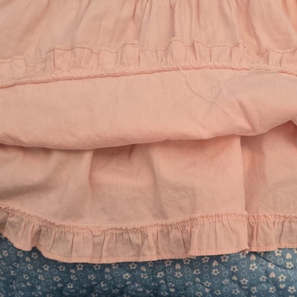 1950s Pink Ruffled Dress - Picture 4 of 4